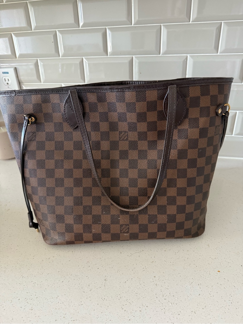 Authentic Louis vuitton neverfull mm